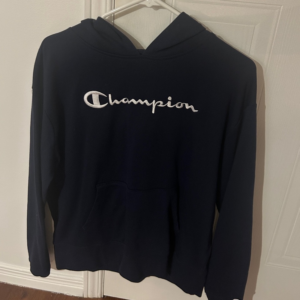 Champion Navy Hoodie